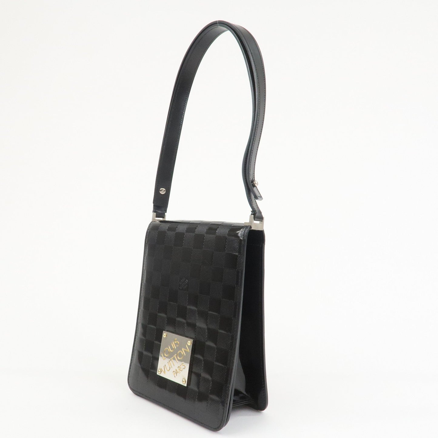 Louis Vuitton Damier Vernis Club Shoulder Bag Noir M92127【Pre-order】