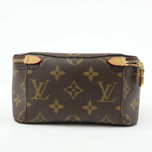 Louis Vuitton Monogram Cube de Rangement PM Pouch Brown M43688【Pre-order】