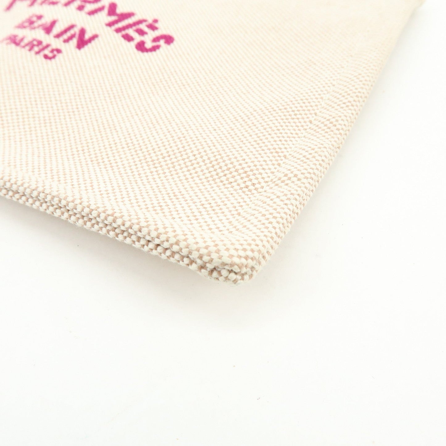 Hermes New Yachting PM Canvas Leather Flat Pouch【Pre-order】