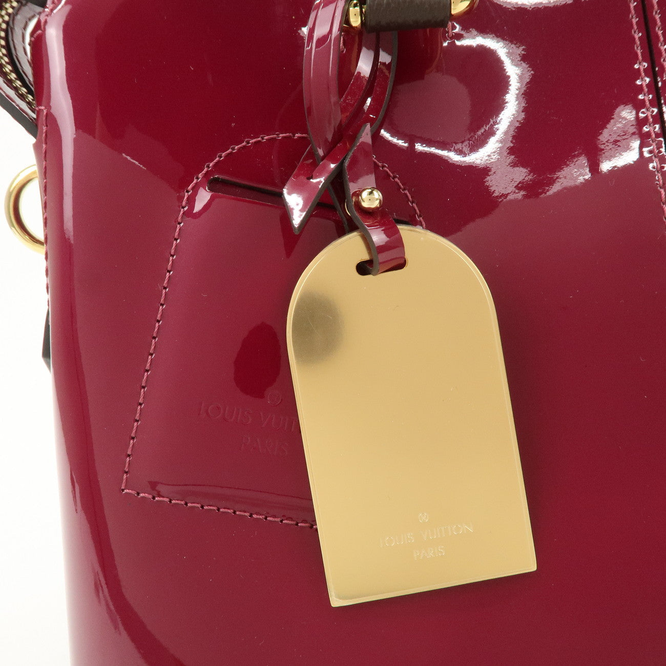Louis Vuitton Vernis Monogram Tote Miroir 2Way Bag Magenta M54640【Pre-order】