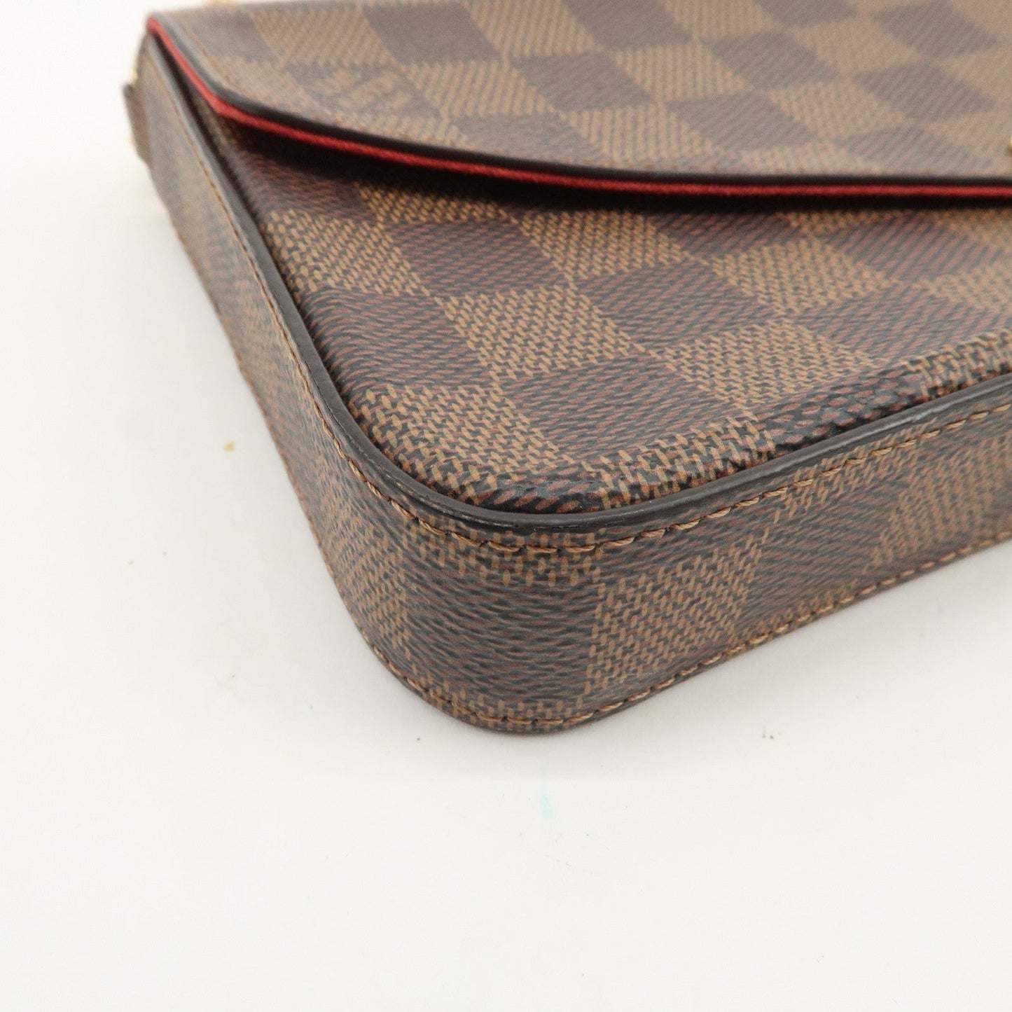 Louis Vuitton Damier Pochette Felicie Shoulder Bag Brown M63032【Pre-order】