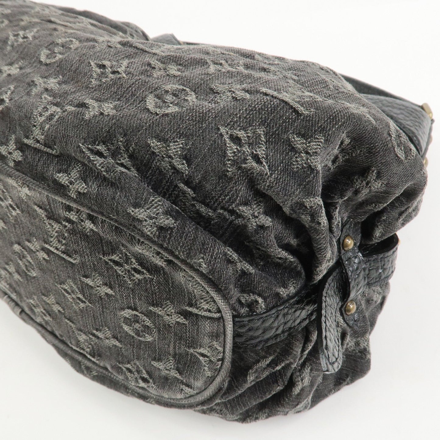 Louis Vuitton Monogram Denim Slightly Shoulder Bag Noir M95835【Pre-order】