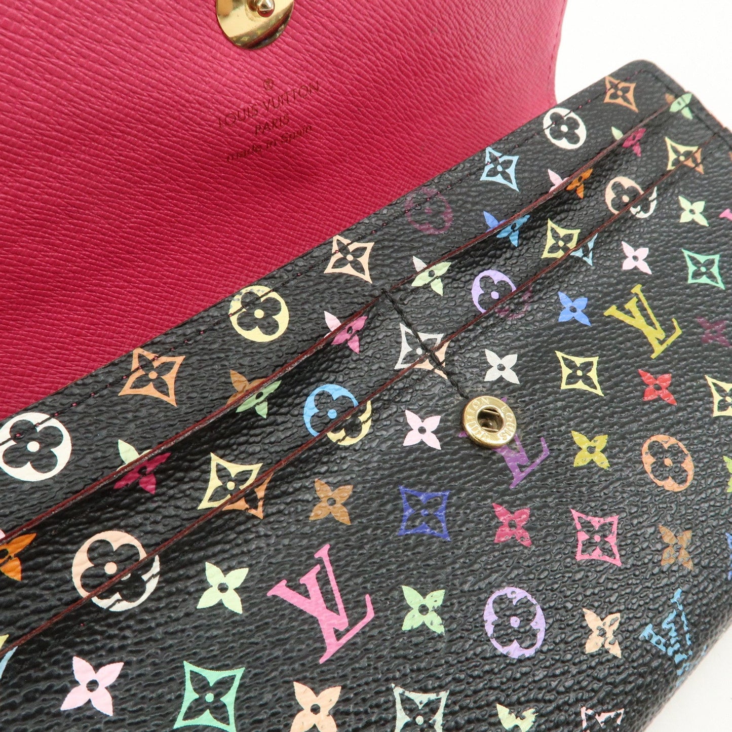 Louis Vuitton Monogram Multicolor Portefeuille Sarah Wallet M93747【Pre-order】