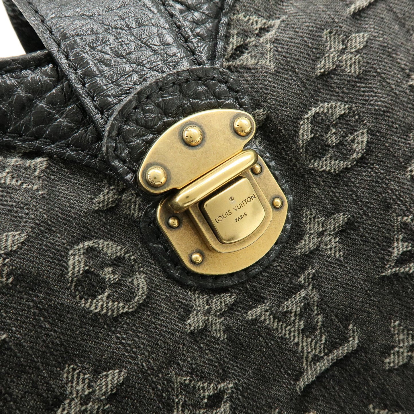 Louis Vuitton Monogram Denim Slightly Shoulder Bag Noir M95835【Pre-order】