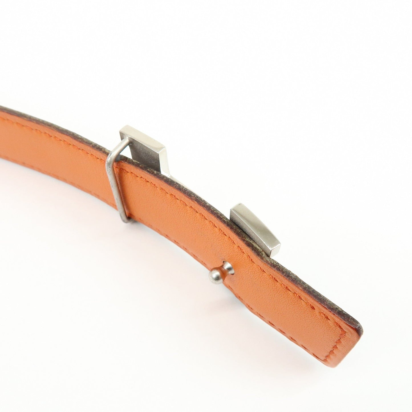 Hermes Leather H Buckle □B Stamped Reversible Constance Belt【Pre-order】