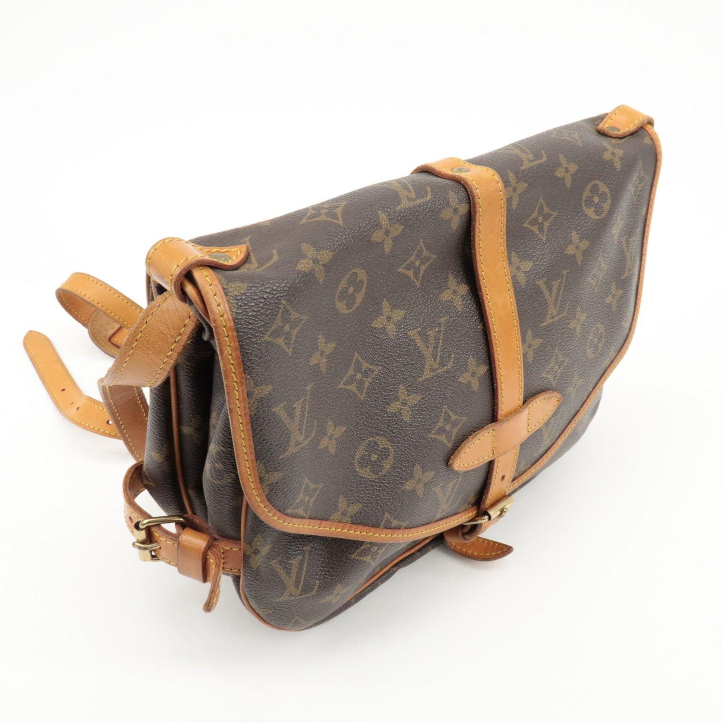 Louis Vuitton Monogram Saumur 30 Shoulder Bag Brown M42256【Pre-order】