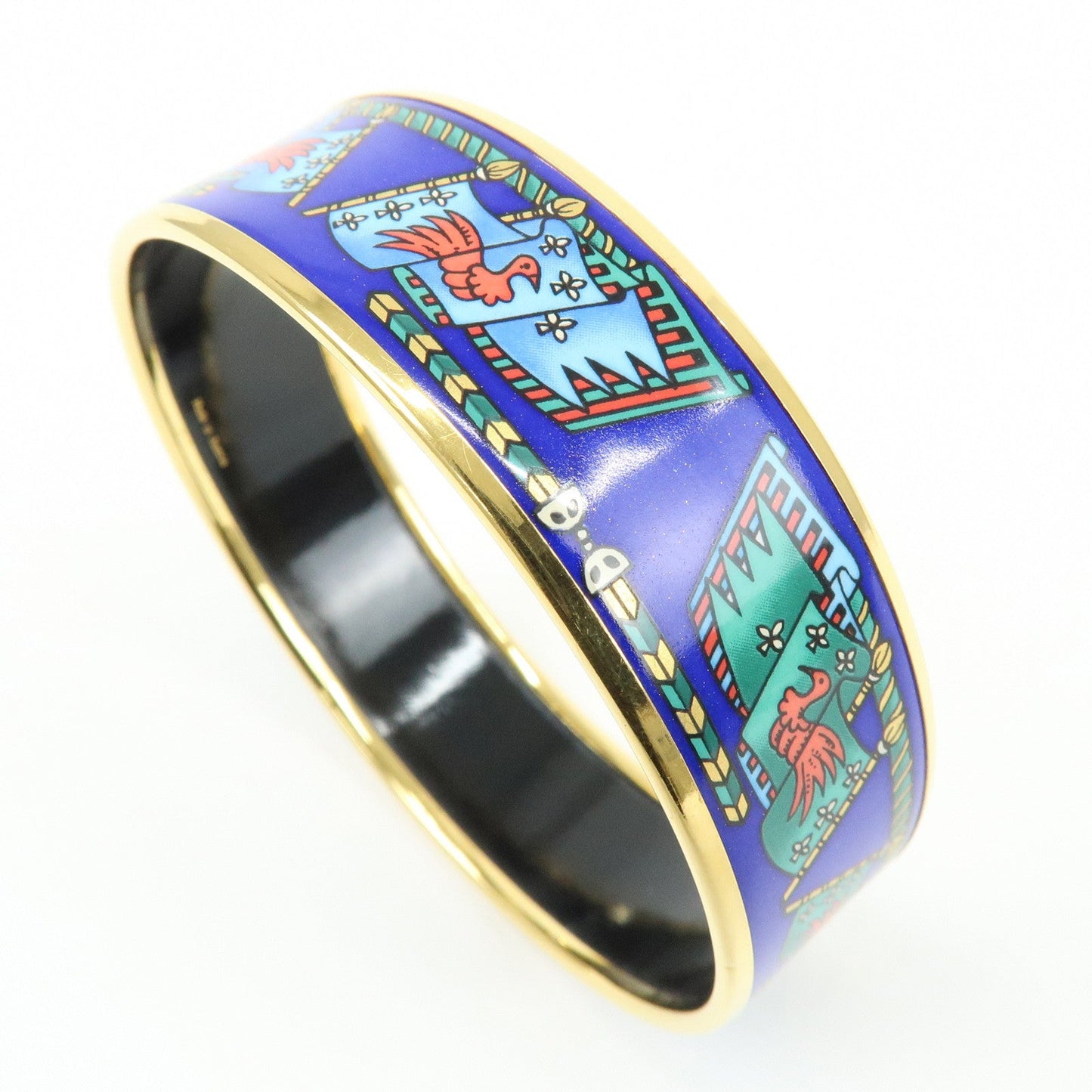 Hermes Email GM Gold Plated Bangle Bracelet【Pre-order】