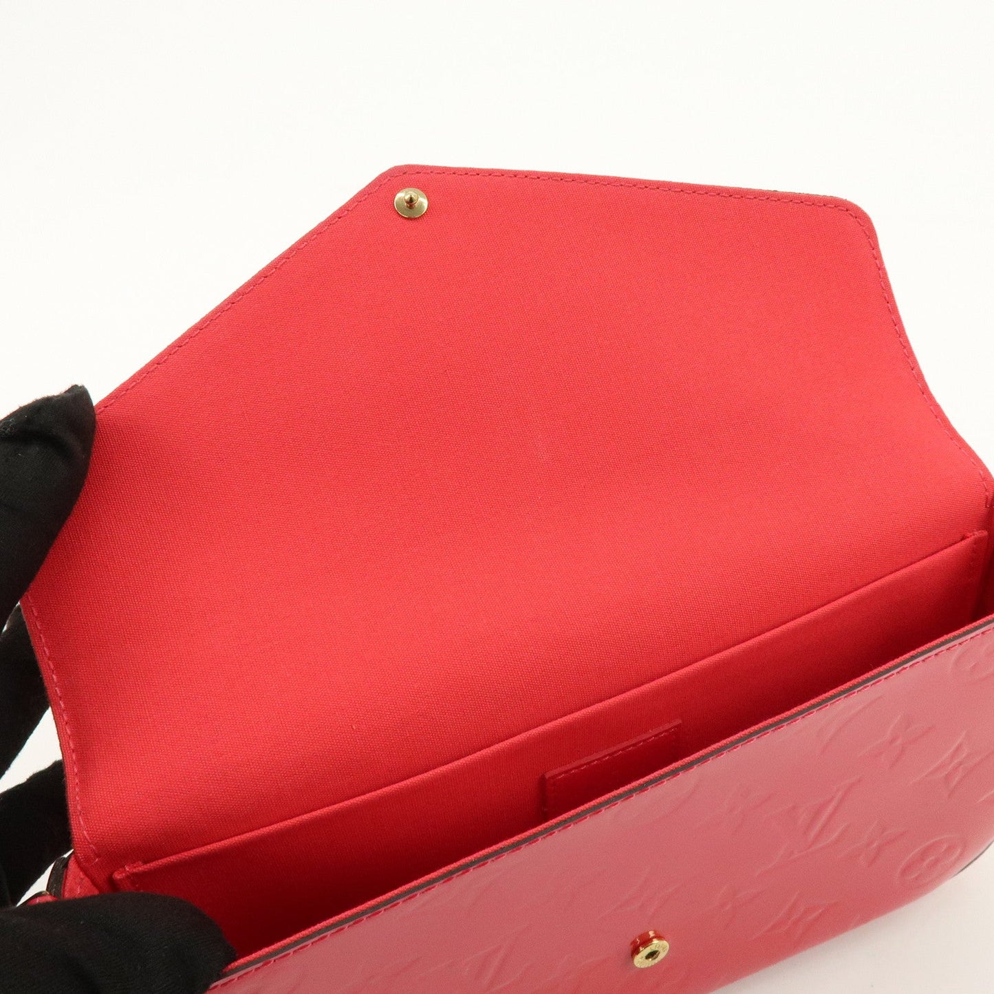 Louis Vuitton Monogram Vernis Leather Pochette Felicie Pink M61787【Pre-order】