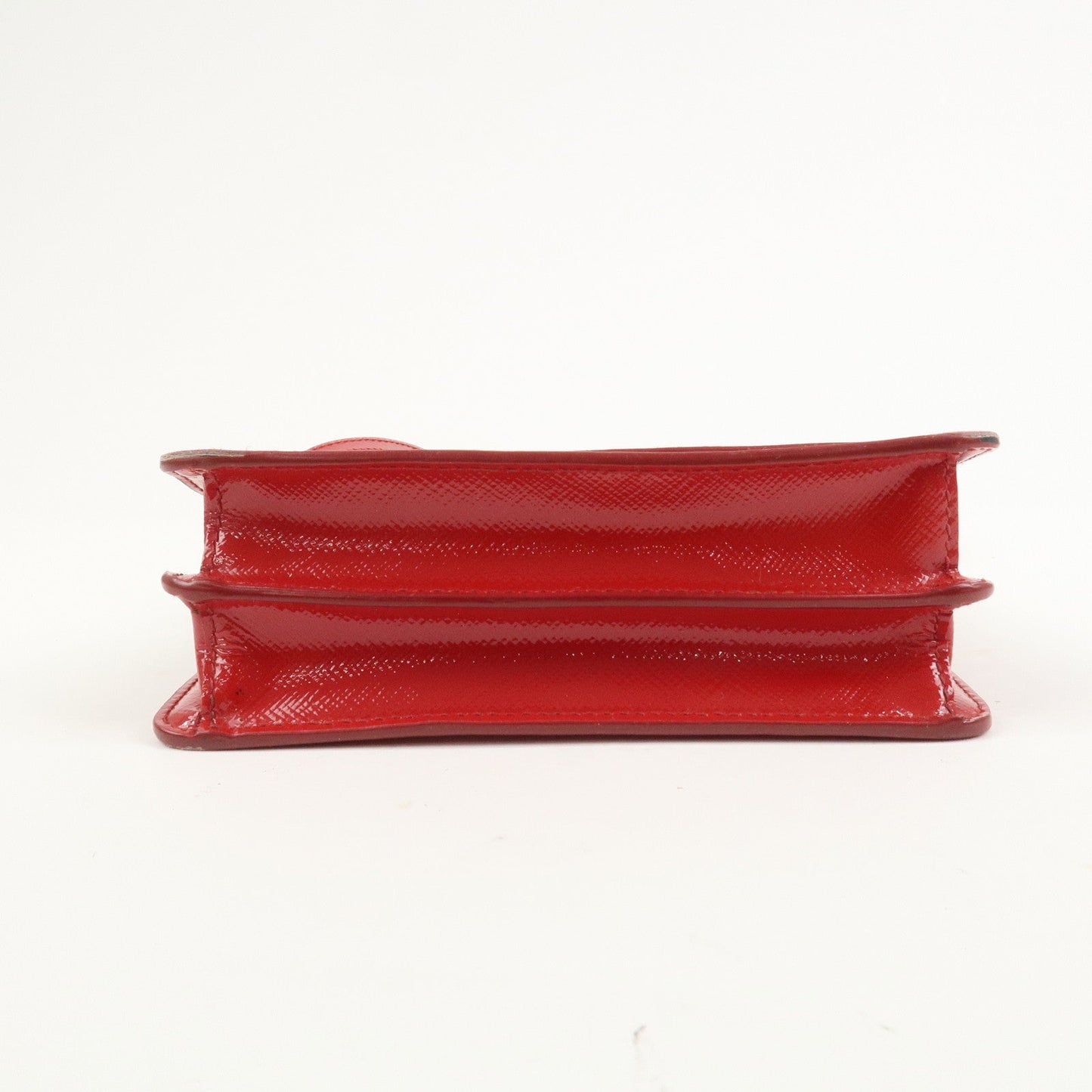 Prada Saffiano Leather 2Way Mini Shoulder Bag Clutch Bag Red BT1031【Pre-order】