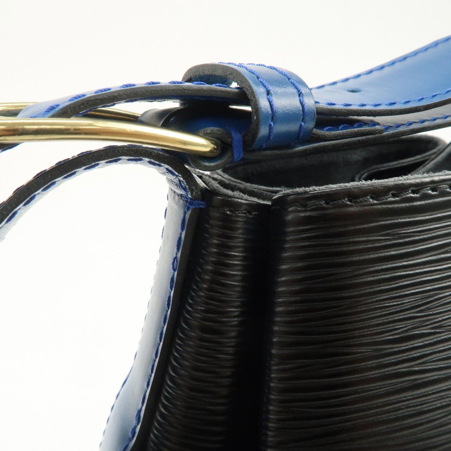 Louis Vuitton Epi Leather Sac de Paul Shoulder Bag Noir Tredo Blue【Pre-order】