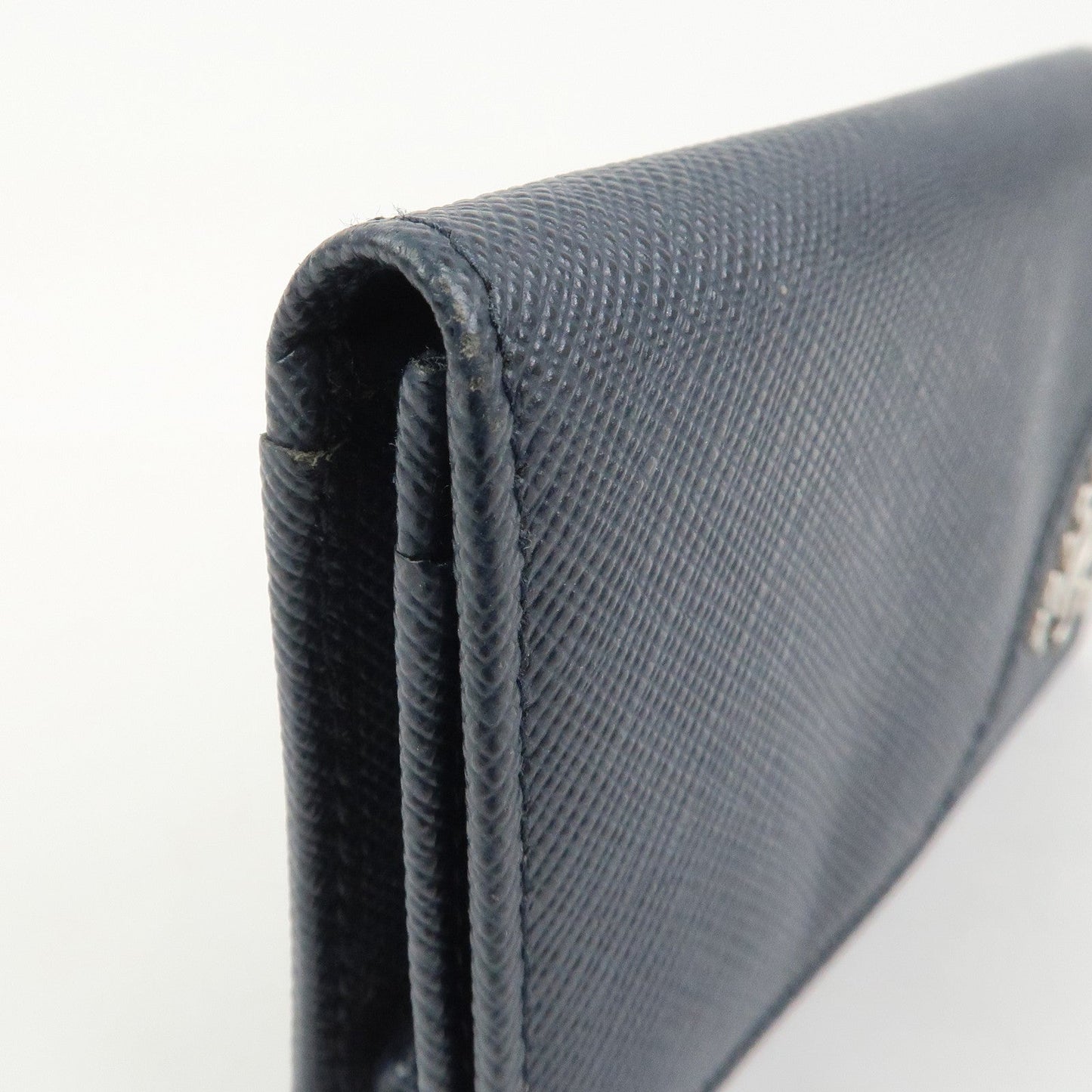 Prada Saffiano Leather Card Case Card Holder Navy 2MC122【Pre-order】