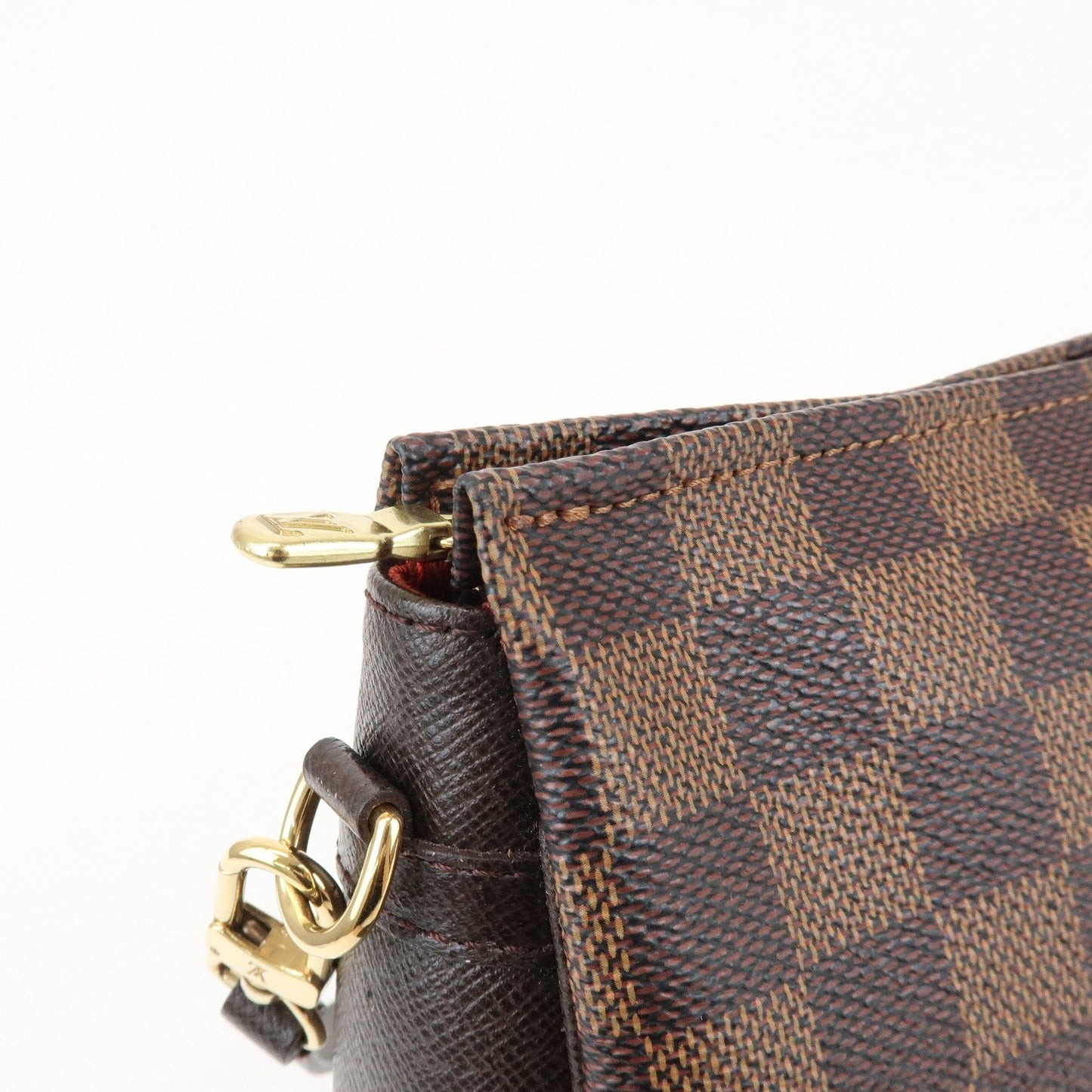Louis Vuitton Damier Trousse Makeup Accessory Pouch Brown N51982【Pre-order】