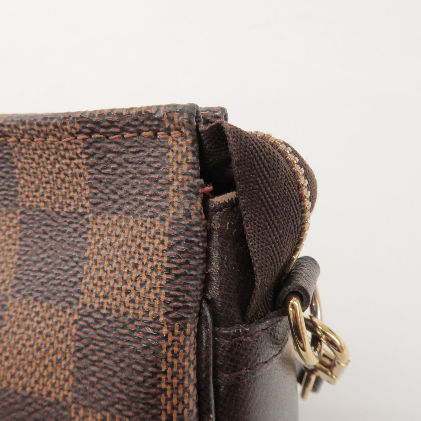 Louis Vuitton Damier Trousse Makeup Accessory Pouch Brown N51982【Pre-order】