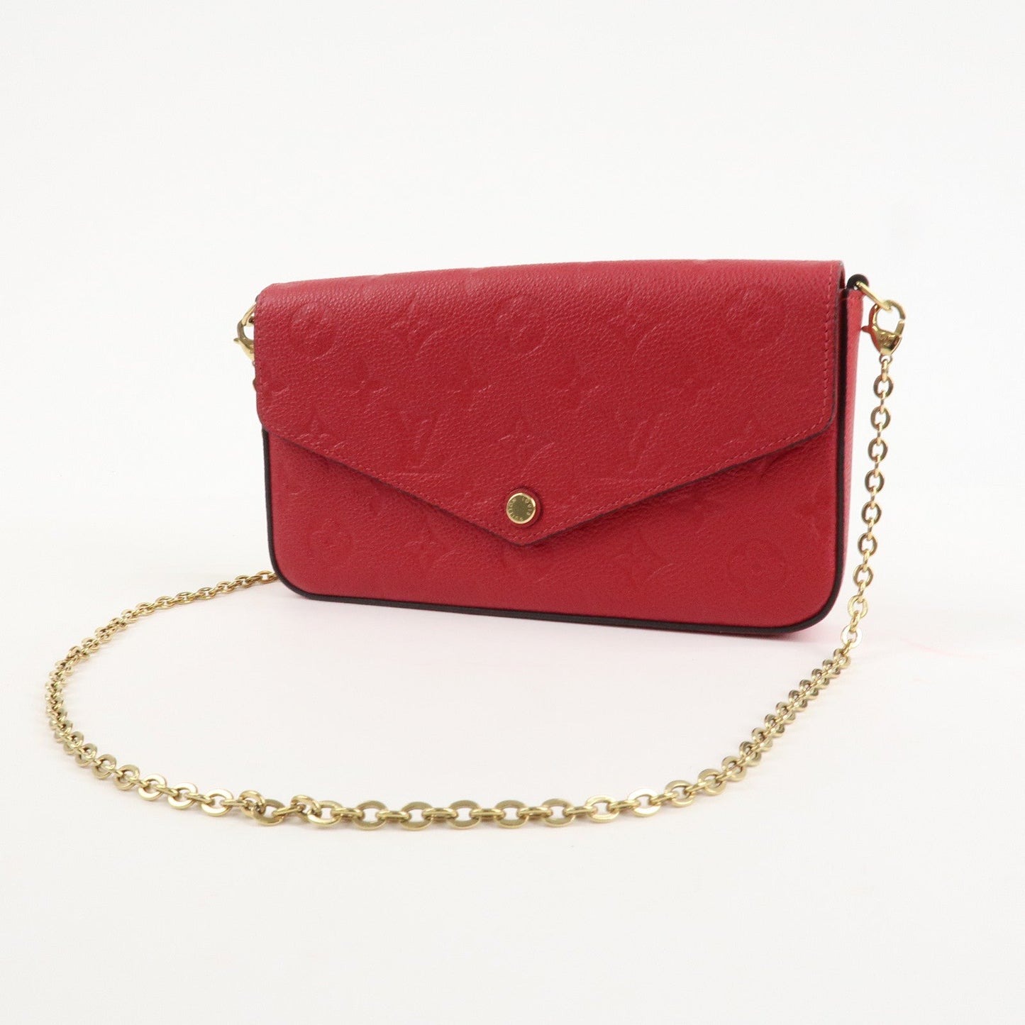 Louis Vuitton Monogram Empreinte Felicie Chain Shoulder Bag M63700 Used【Pre-order】