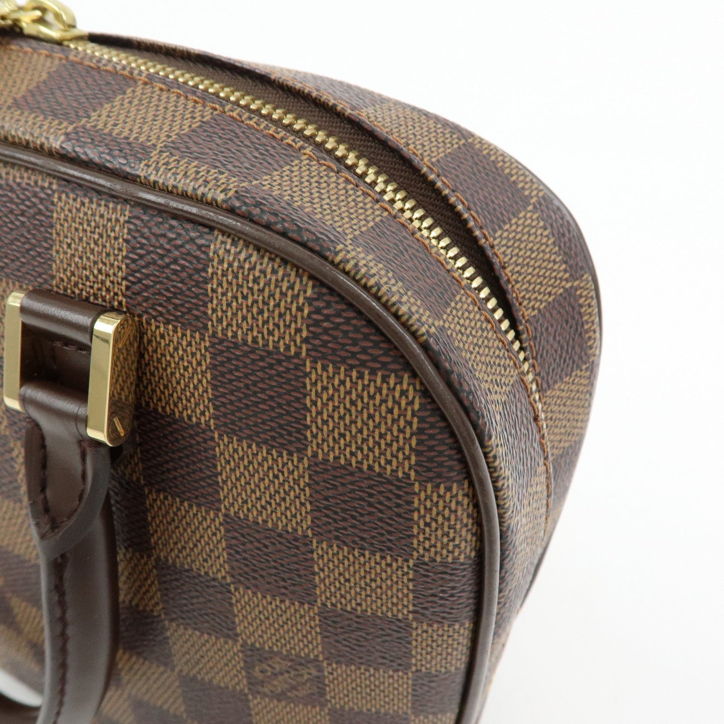 Louis Vuitton Saleya Mini Damier Ebene Canvas Leather Hand Bag【Pre-order】