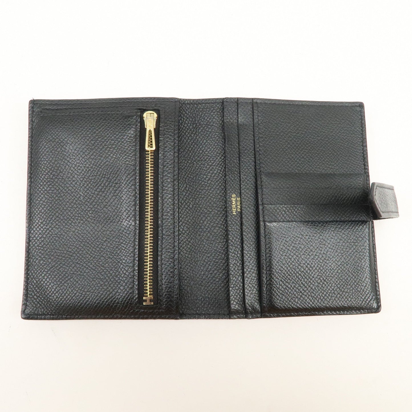 Hermes Bearn Mini Veau Epsom Bi-fold Compact Wallet Z Stamped【Pre-order】