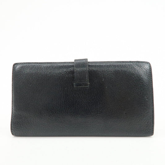 Hermes Bearn Veau Epsom Leather Bi-fold Long Wallet【Pre-order】