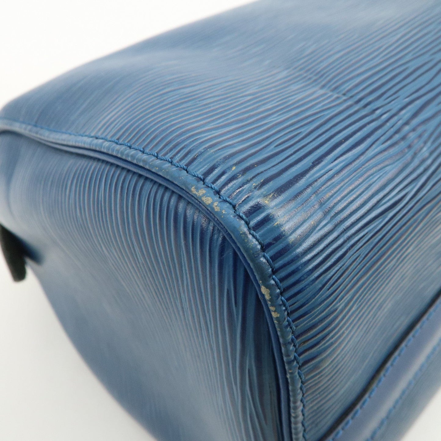 Louis Vuitton Epi Speedy 25 Hand Bag Boston Bag Toledo Blue M43015【Pre-order】