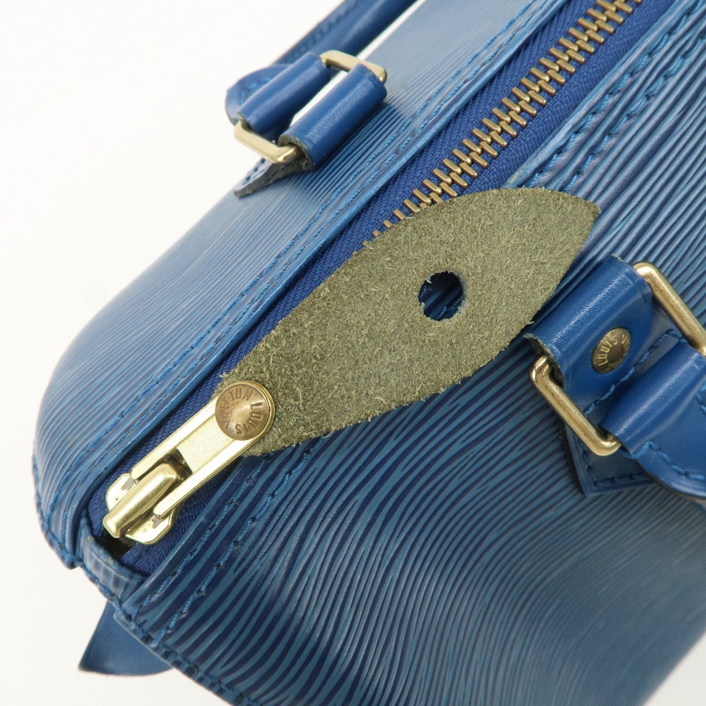 Louis Vuitton Epi Speedy 25 Hand Bag Boston Bag Toledo Blue M43015【Pre-order】