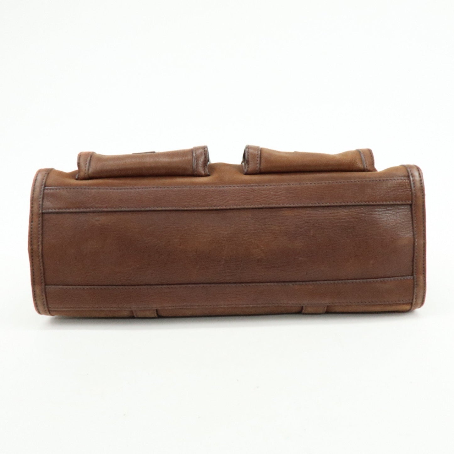 Prada Leather Shoulder Bag Hand Bag Brown BR3130【Pre-order】