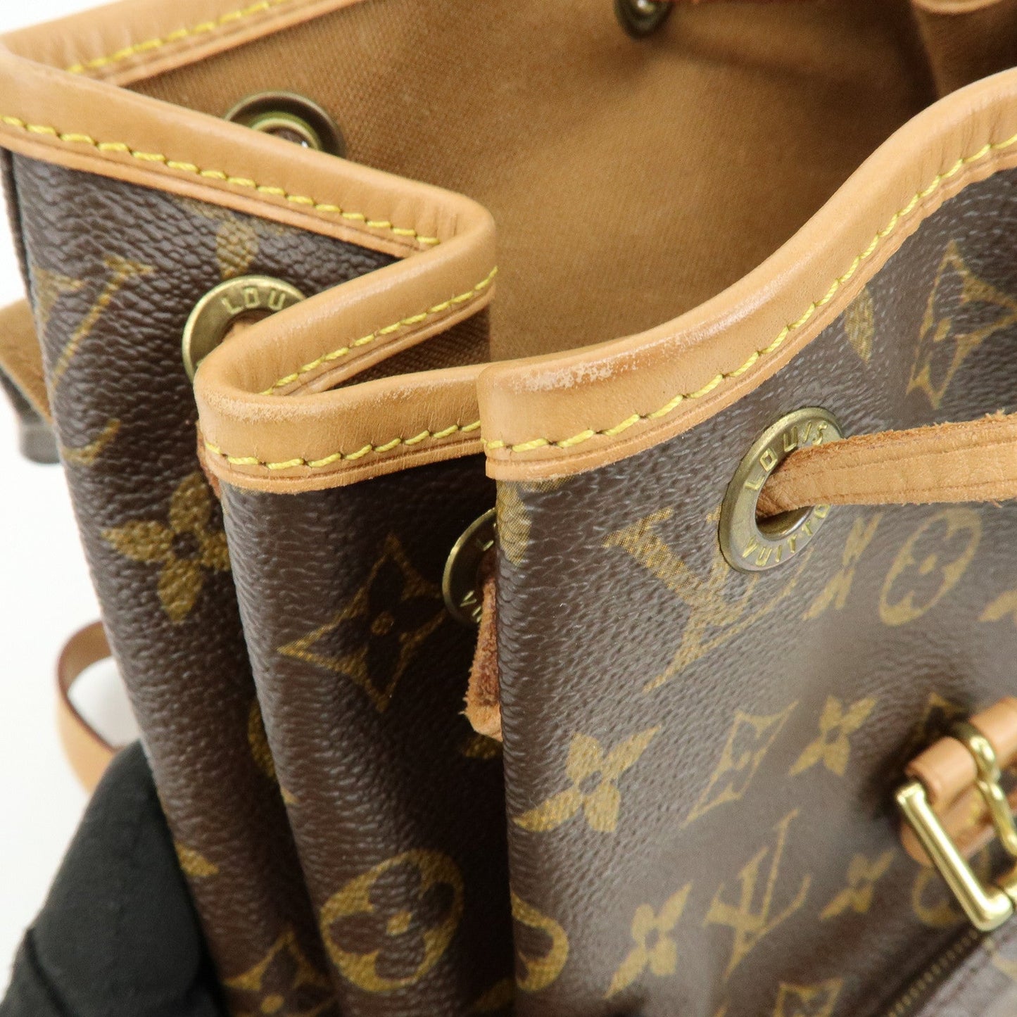 Louis Vuitton Monogram Montsouris MM Backpack Brown M51136【Pre-order】