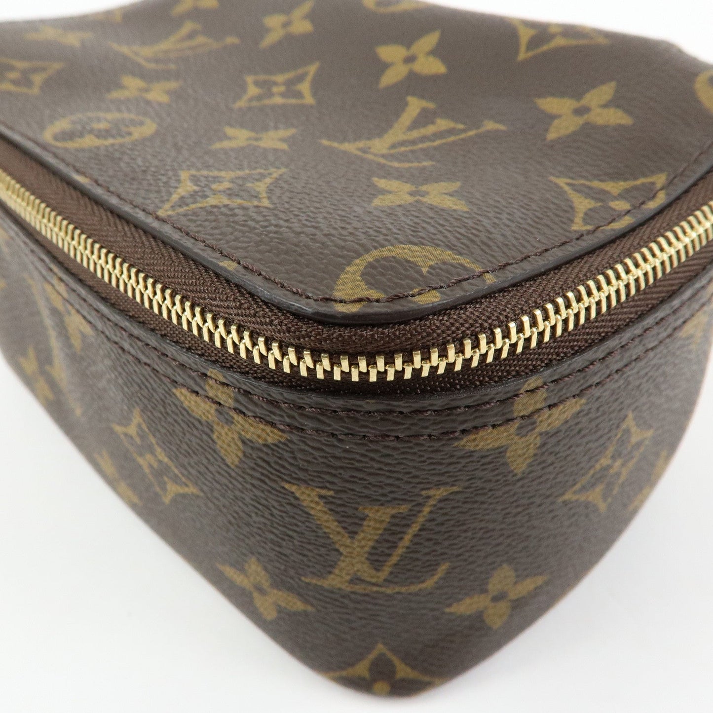 Louis Vuitton Monogram Cube de Rangement PM Pouch Brown M43688【Pre-order】