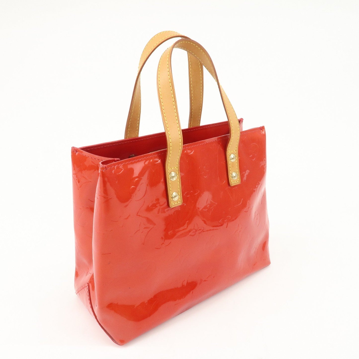 Louis Vuitton Monogram Vernis Lead PM Hand Bag Rouge M91088【Pre-order】