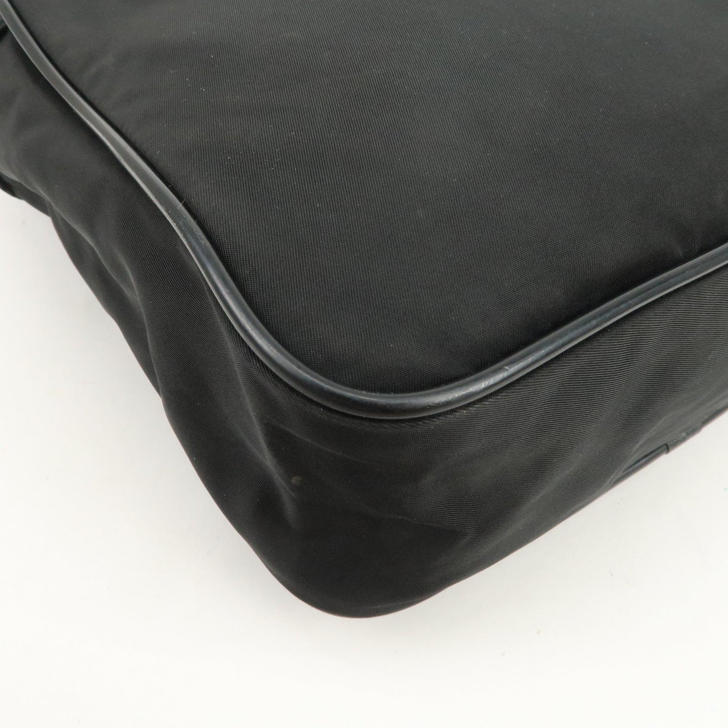 Prada Logo Nylon Leather Shoulder Bag Crossbody Bag Black BT0421【Pre-order】