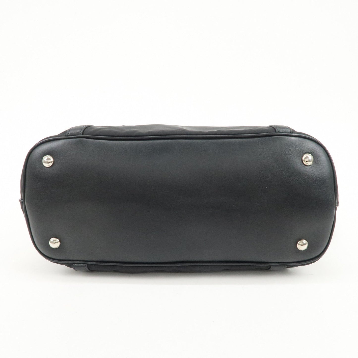Prada Nylon Leather 2Way Bag Hand Bag Shoulder Bag Black 1BB912【Pre-order】