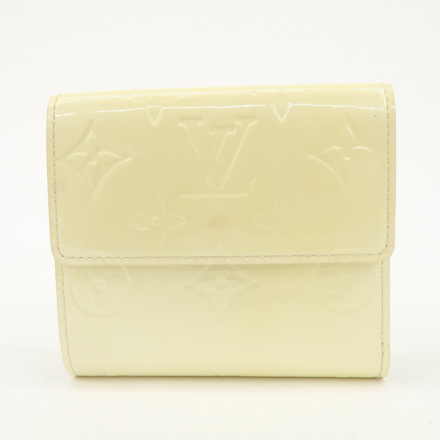 Louis Vuitton Monogram Vernis Porte Monnaie Couer Perle Compact Wallet M91351【Pre-order】