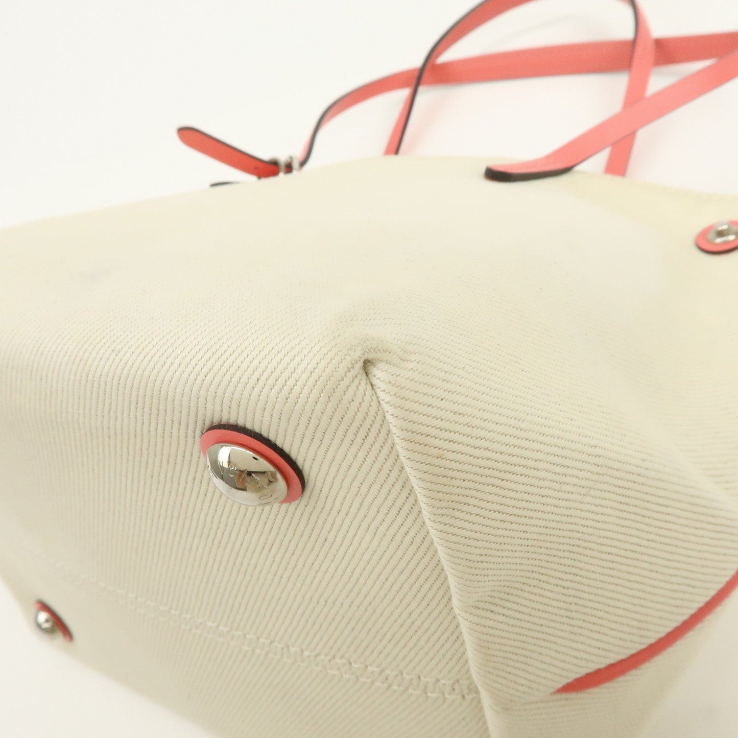 Louis Vuitton Canvas Leather Cabas PM Hand Bag Corail M94505【Pre-order】