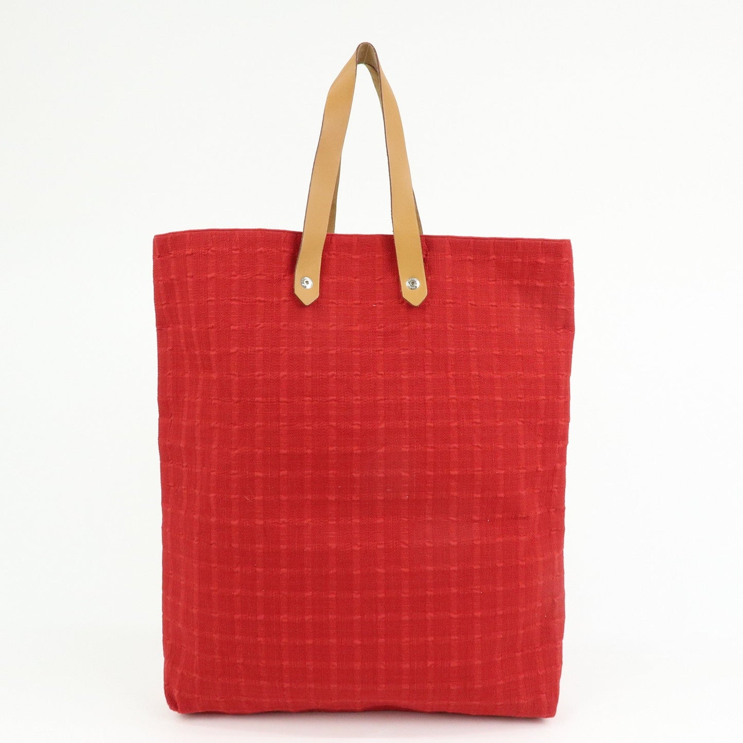 Hermes Amedaba GM Canvas Leather Tote Bag Hand Bag【Pre-order】