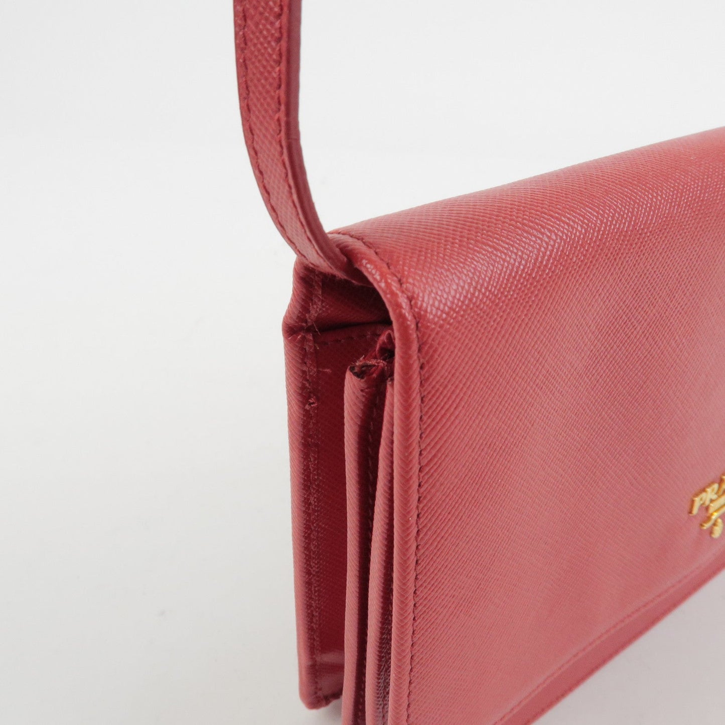 Prada Saffiano Leather Shoulder Bag Crossbody Bag Red 1M1361【Pre-order】