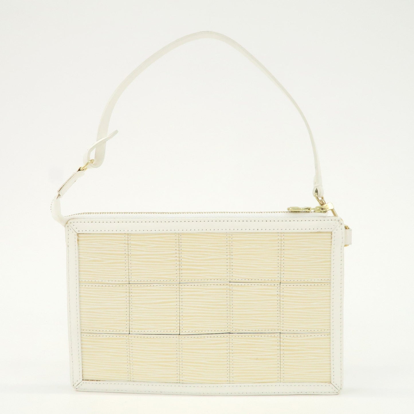 Louis Vuitton Epi Stretch Delmonico Hand Bag Purse Ivory【Pre-order】