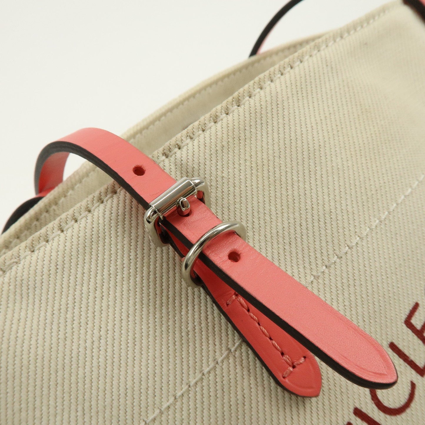 Louis Vuitton Canvas Leather Cabas PM Hand Bag Corail M94505【Pre-order】