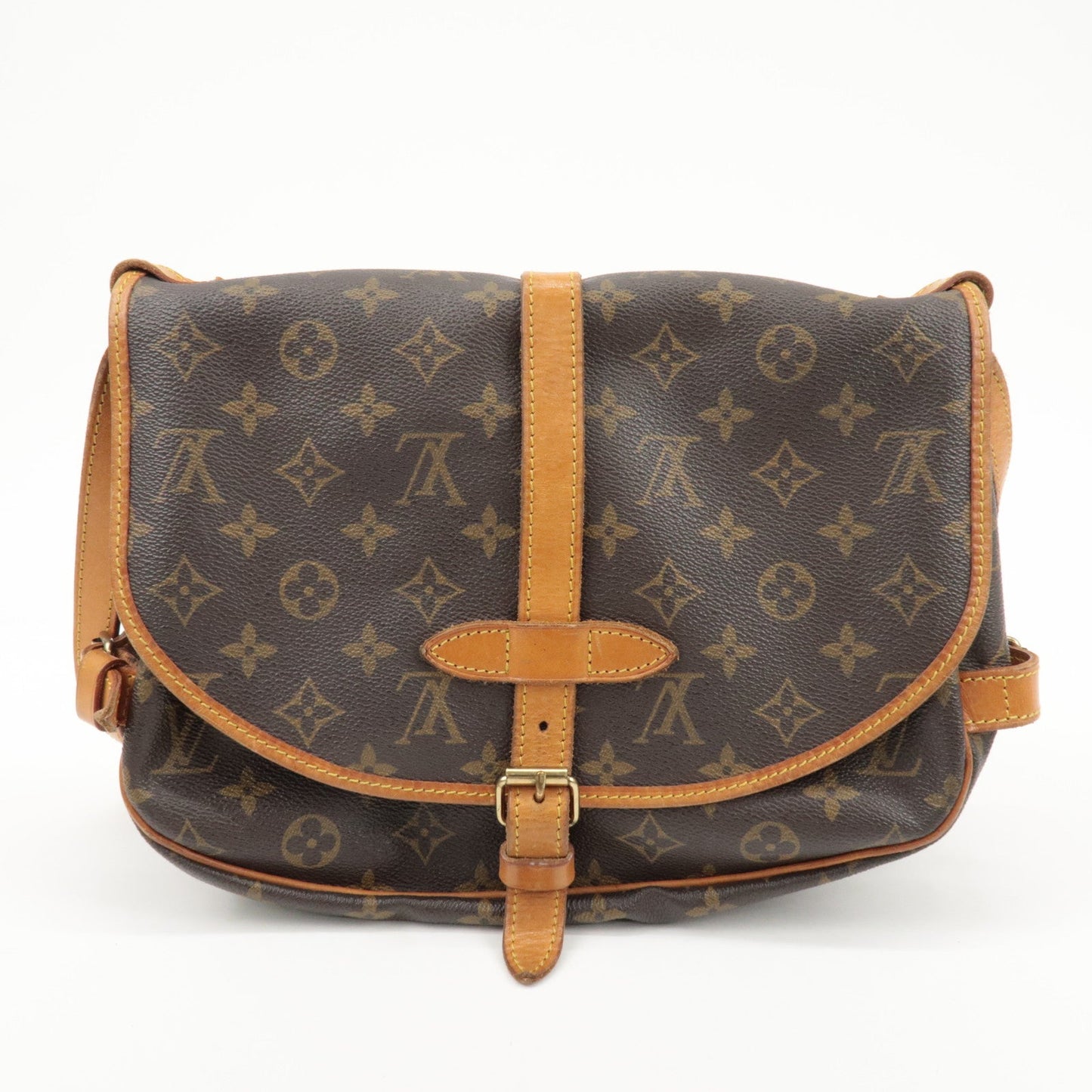 Louis Vuitton Monogram Saumur 30 Shoulder Bag Brown M42256【Pre-order】