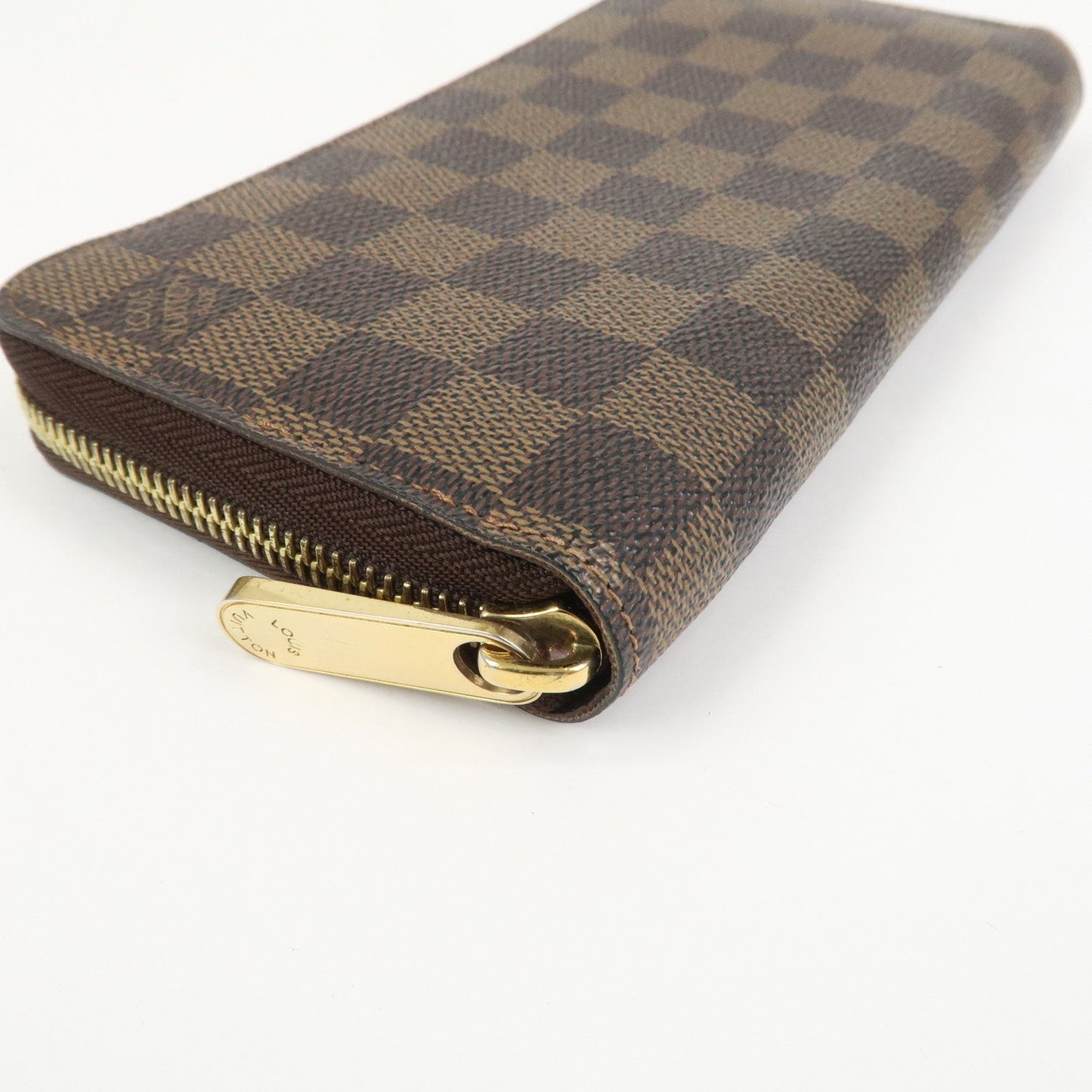 Louis Vuitton Damier Round Zippy Wallet Old Style Brown N60015【Pre-order】