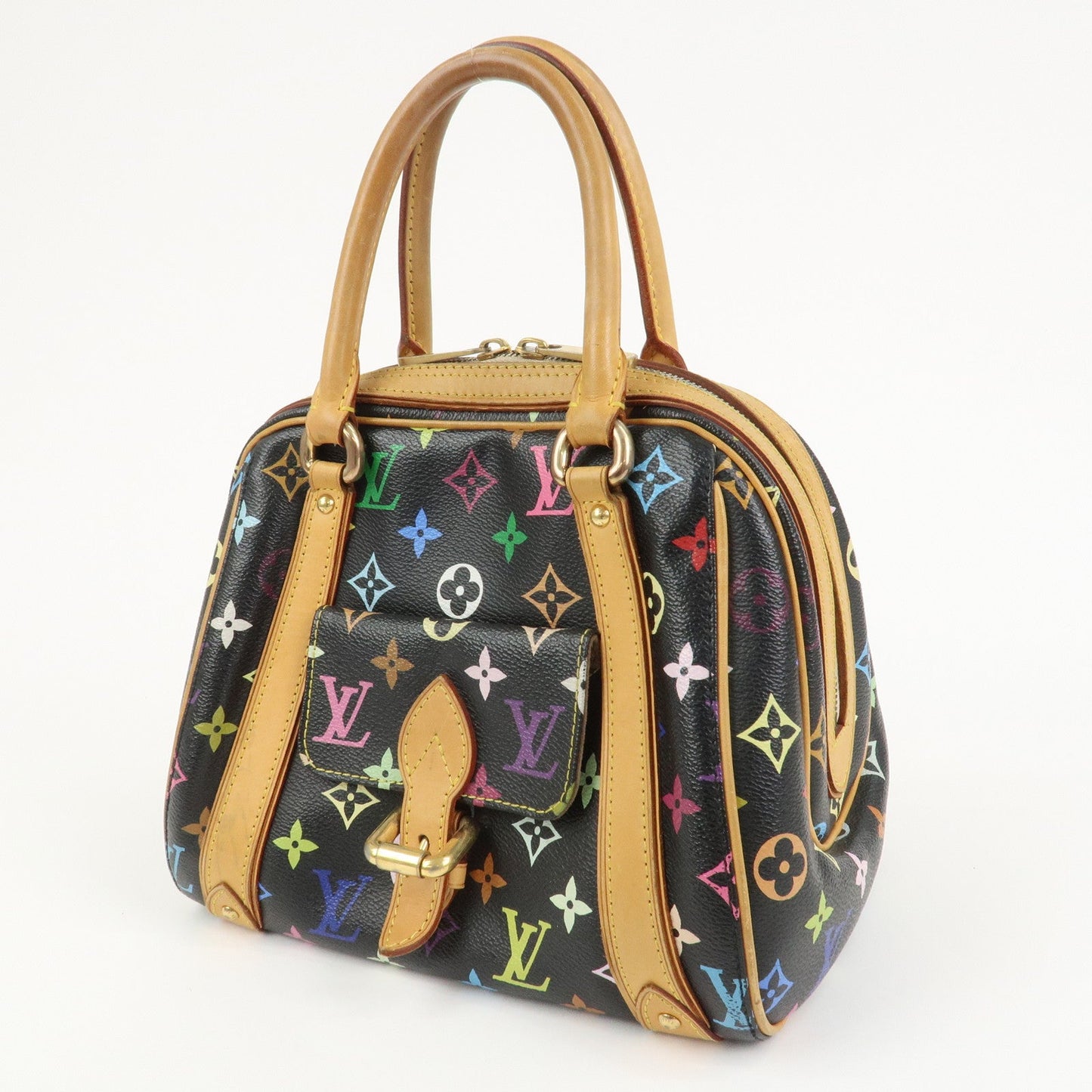 Louis Vuitton Monogram Multicolor Priscilla Hand Bag Noir M40097【Pre-order】