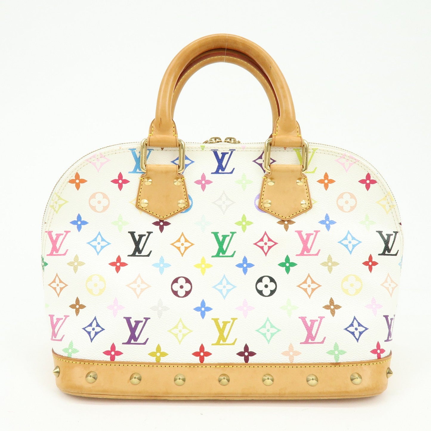 Louis Vuitton Monogram Multicolor Alma PM Hand Bag Blanc M92647【Pre-order】
