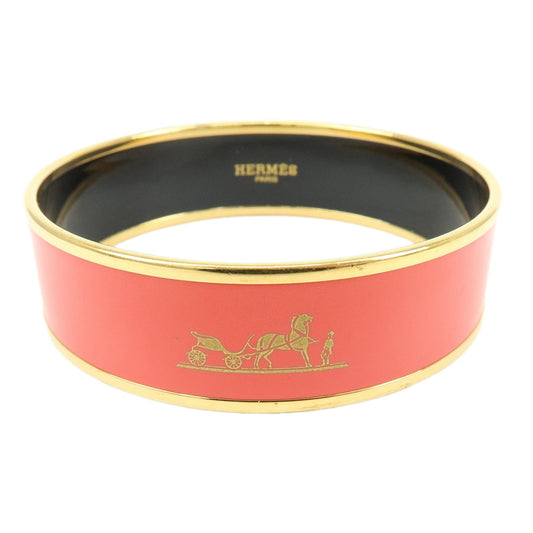 Hermes Email GM Gold Plated Bangle Bracelet【Pre-order】