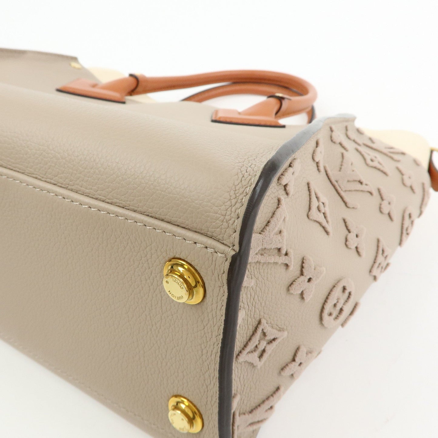 Louis Vuitton Monogram Tuffetage On My Side MM 2Way Bag M53825【Pre-order】