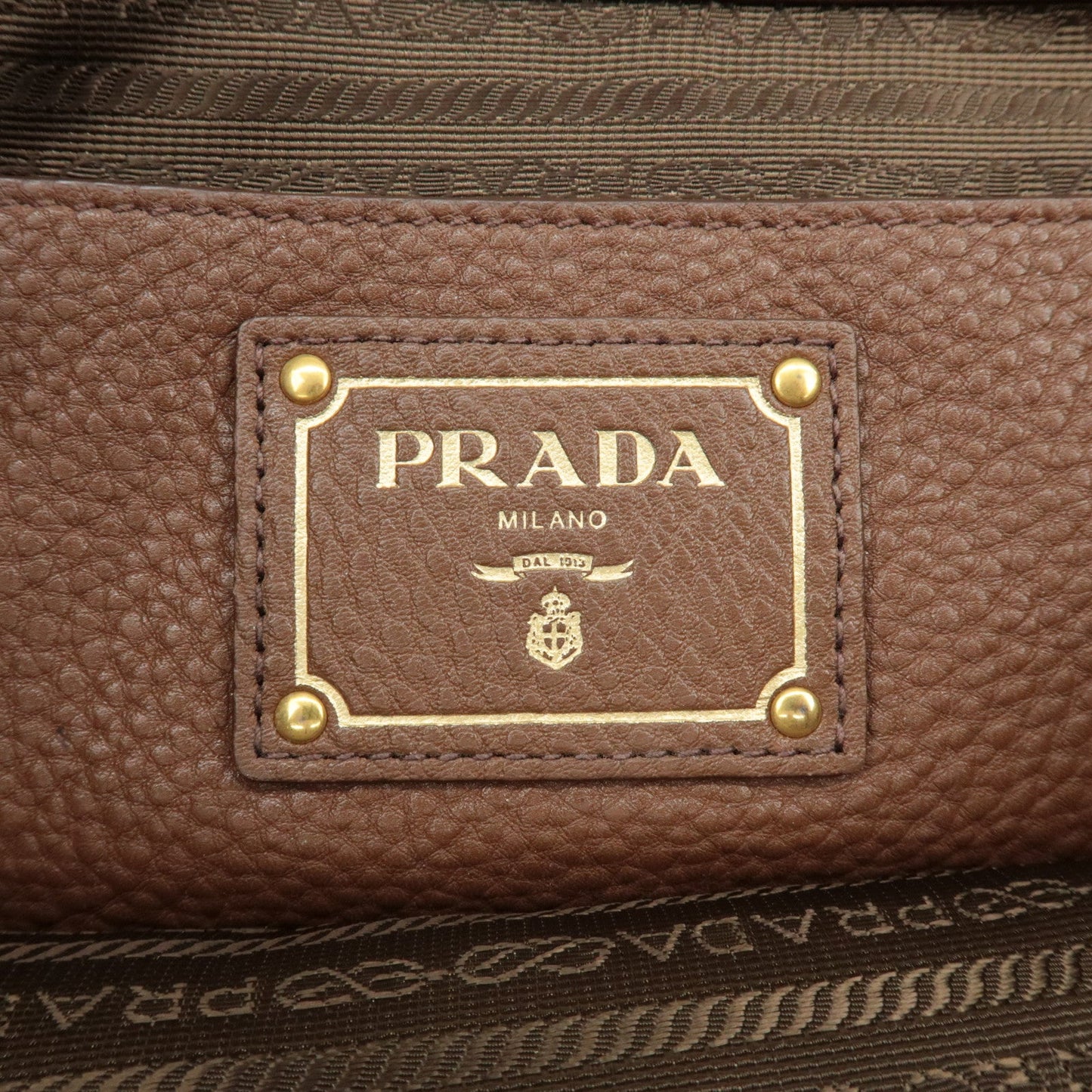Prada Vitello Daino Leather 2Way Tote Bag Shoulder Bag BN2545 Used【Pre-order】