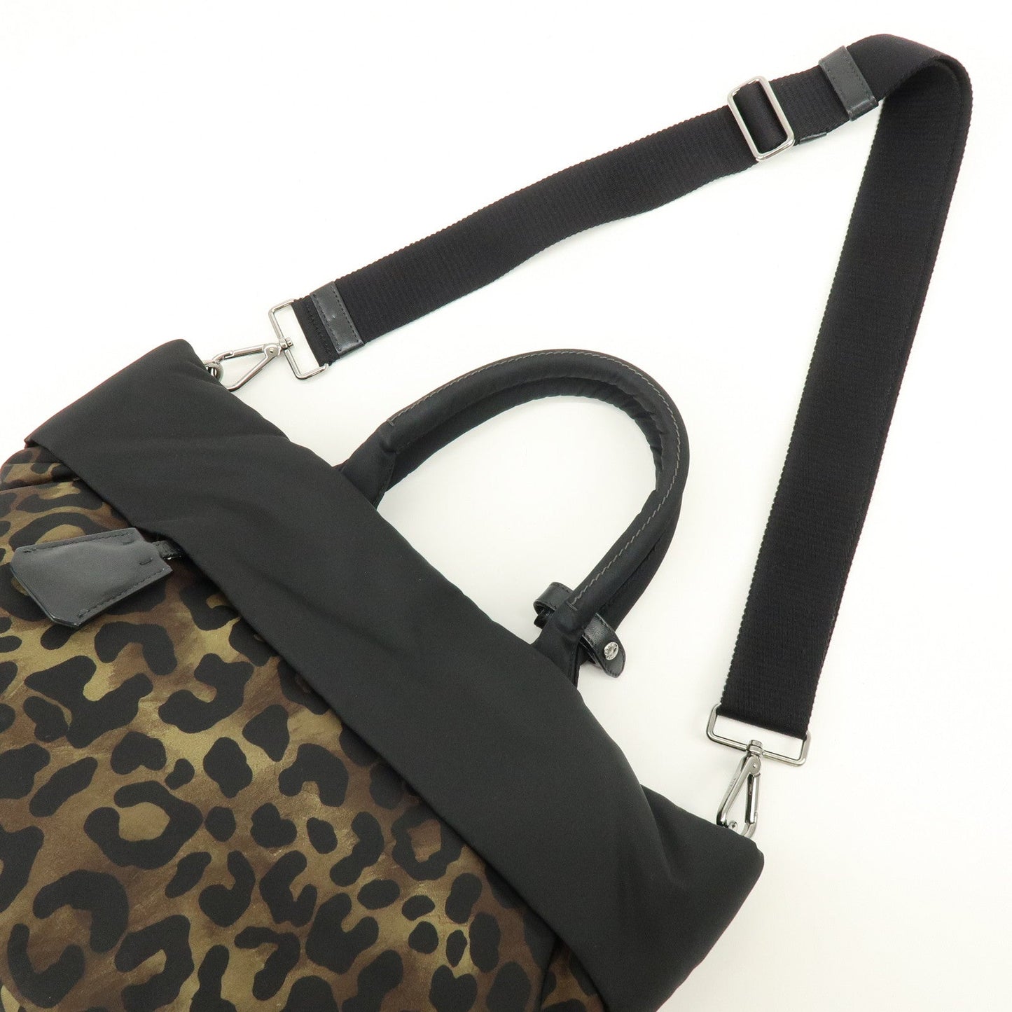 Prada Triangle Logo 2Way Bag Hand Bag Shoulder Bag Black BN1959【Pre-order】