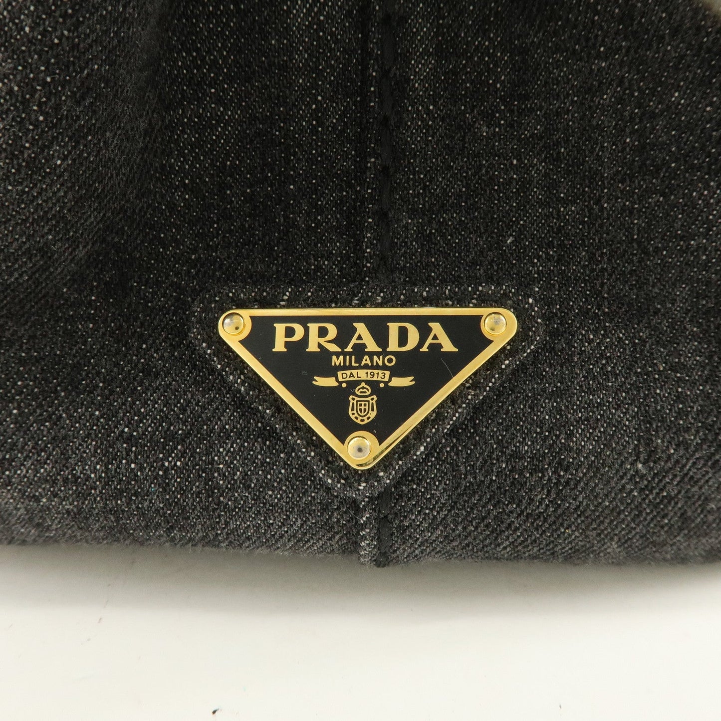 Prada Canapa Canvas 2Way Bag Hand Bag Shoulder Bag Black【Pre-order】