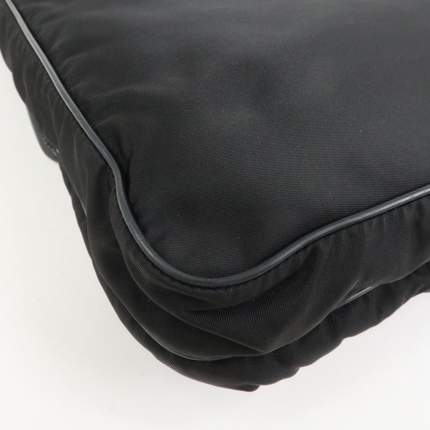 Prada Nylon Saffiano Leather Shoulder Bag Black VA0269【Pre-order】