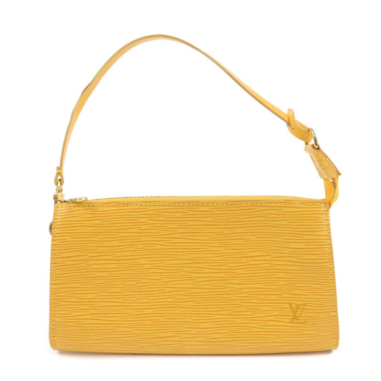 Louis Vuitton Epi Pochette Accessoires Pouch Tassili Yellow M52959【Pre-order】