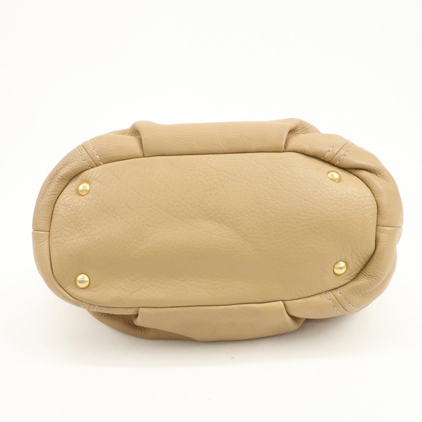 Prada Logo Leather 2Way Bag Hand Bag Shoulder Bag Camel【Pre-order】