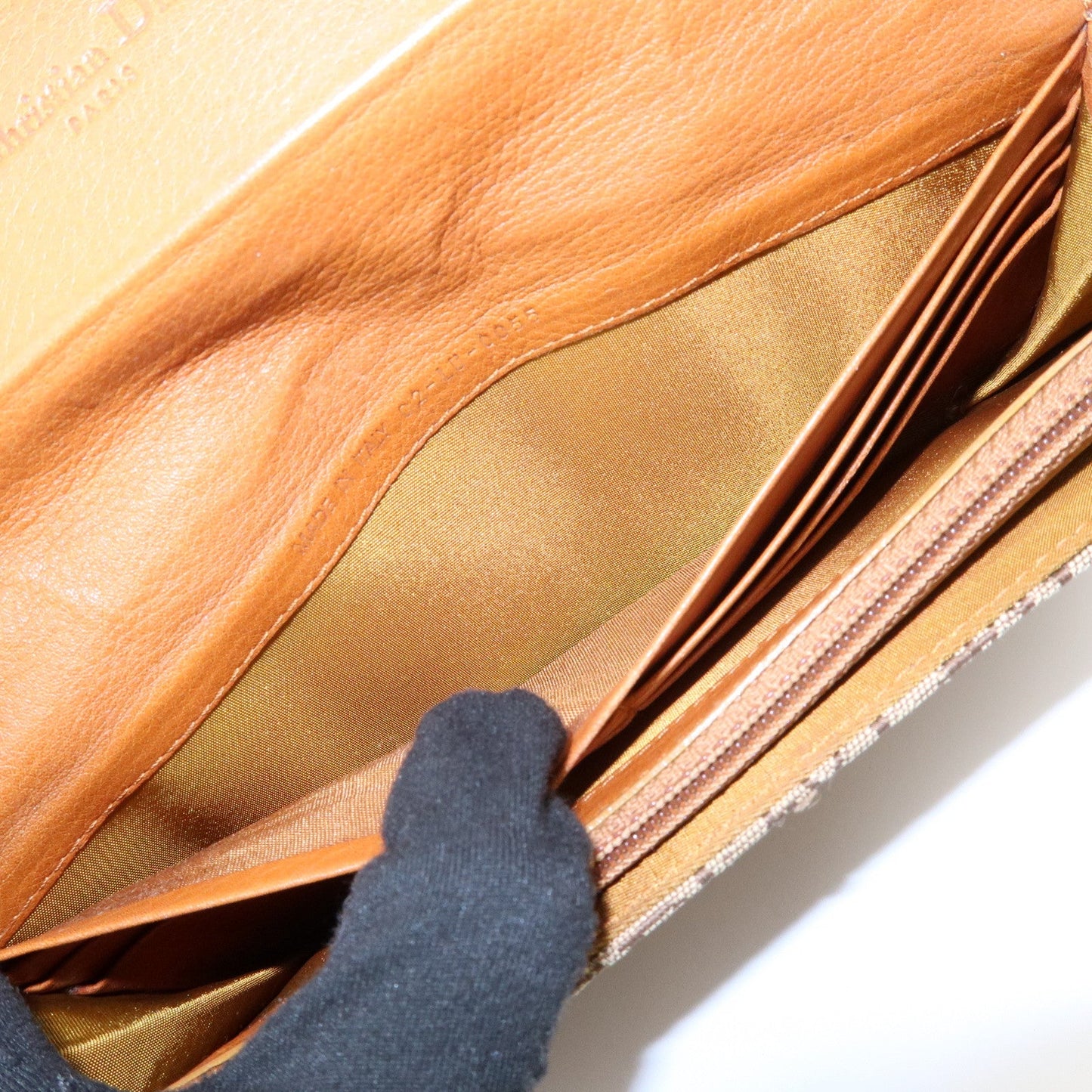 Christian Dior Trotter Street Chic Canvas Leather Long Wallet【Pre-order】