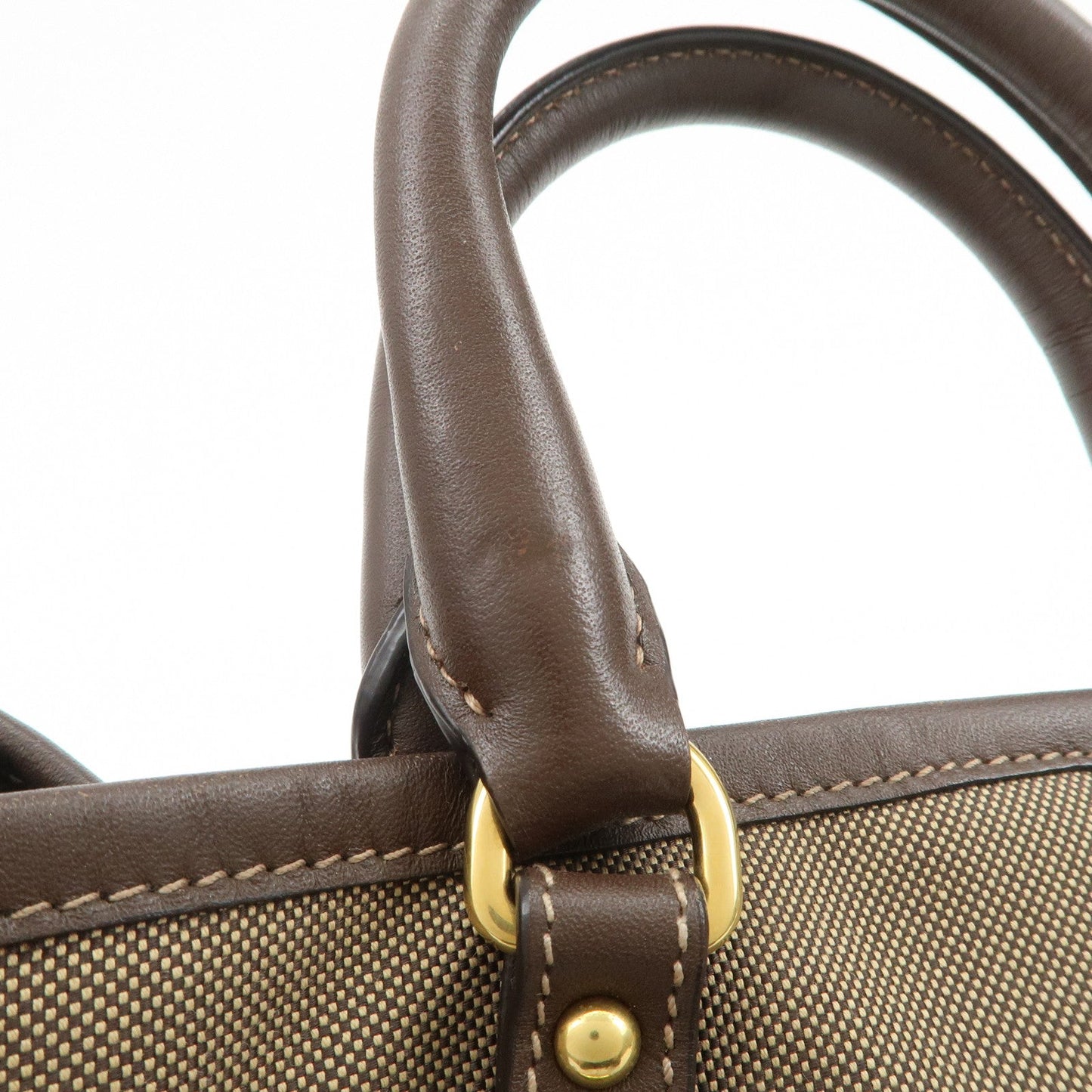 Prada Jaguard Canvas Leather 2Way Tote Bag Shoulder Bag BN1841【Pre-order】