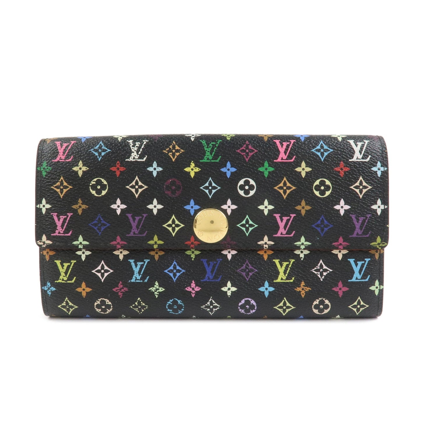 Louis Vuitton Monogram Multicolor Portefeuille Sarah Wallet M93747【Pre-order】
